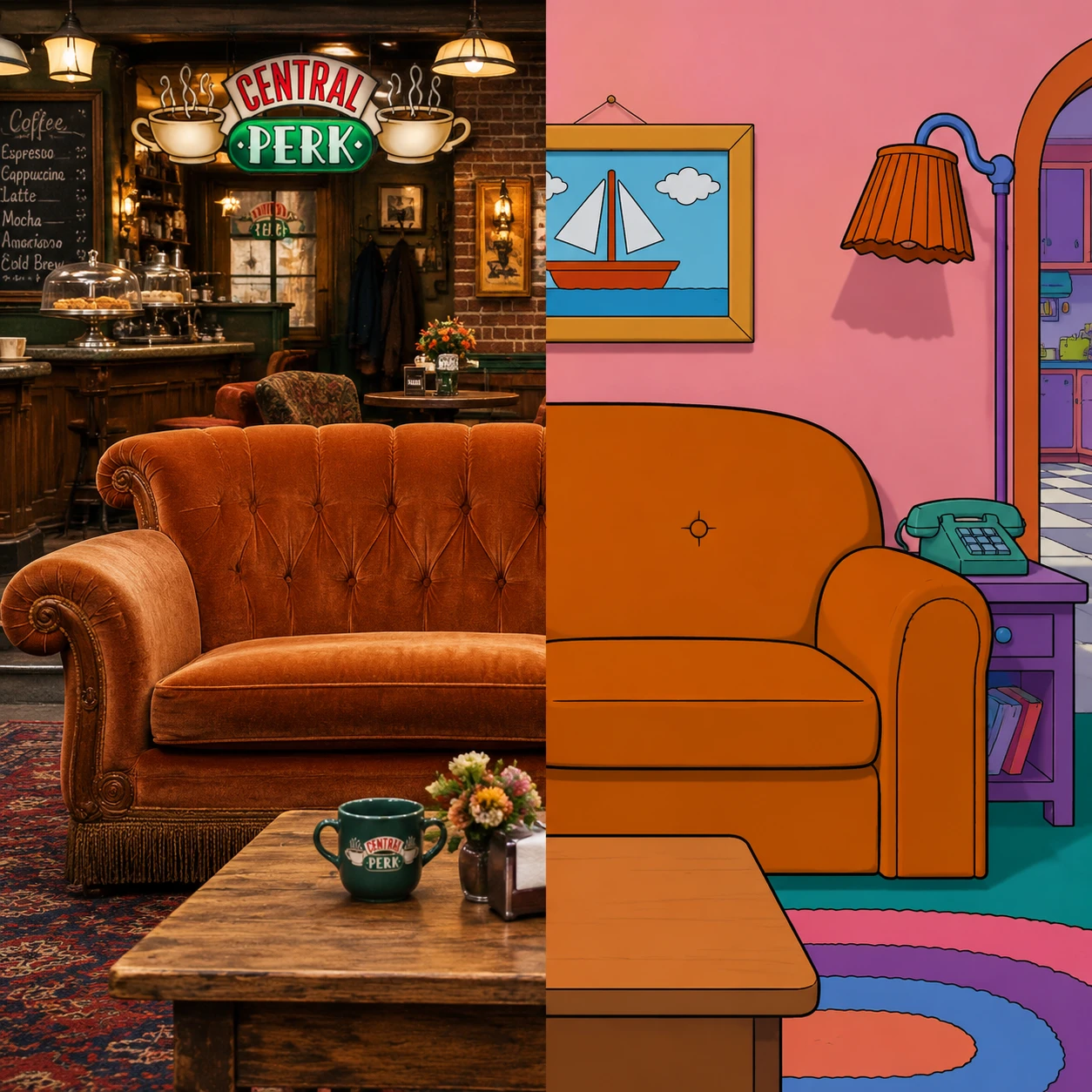How Friends and The Simpsons Shaped Popular Culture